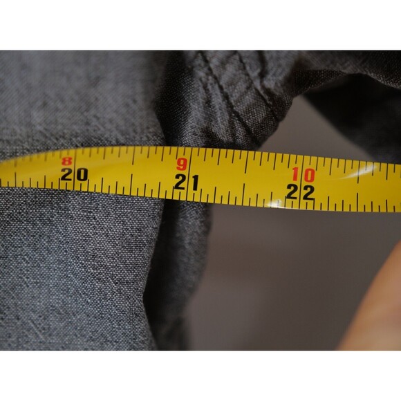 Levis Shacket Gray Aztec Flannel Pearl Snap Cowboy Shirt Mens Large - Picture 8 of 10